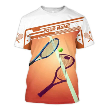 FUNSTUFFPRINT Custom 3D Print Zip Hoodie For Tennis Player, Women Tennis T-Shirt, Men Tennis Player Gift 3D T-shirt