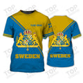Sweden 3D T-Shirt