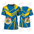 Sweden v13 Sweden 3D All Over Print T-Shirt