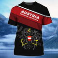 Austria 3D All Over Print T-Shirt