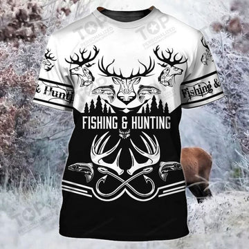 Full Print - Fishing 3D T-Shirt