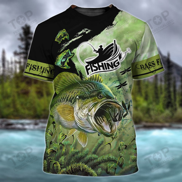 Bass Fishing Tt 3d Full Print