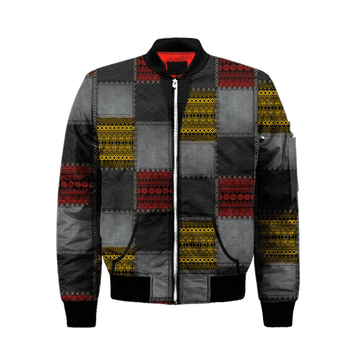 FUNSTUFFPRINT Cowboy Jacket No Cosplay All Over Printed Unisex 3D Bomber Jacket