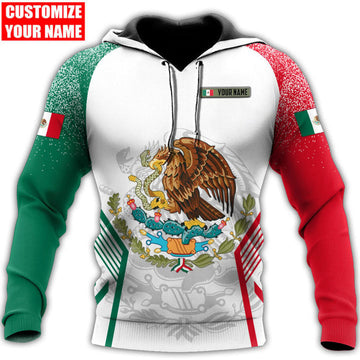 FUNSTUFFPRINT Personalized Mexican New 3D Hoodie and Zip Hoodie