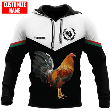 FUNSTUFFPRINT Personalized Name Mexican 3D Hoodie and Zip Hoodie