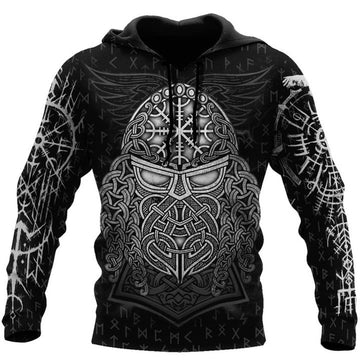 FUNSTUFFPRINT Viking Warriors Hoodie 3D Hoodie and Zip Hoodie