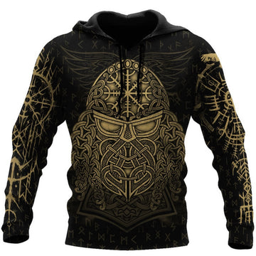 FUNSTUFFPRINT Viking Warriors 3D Hoodie and Zip Hoodie