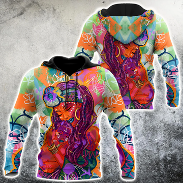 FUNSTUFFPRINT African Mother And Son Unisex 3D Hoodie and Zip Hoodie