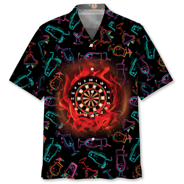 Darts Drink Hawaiian Shirt, Darts team Hawaiian shirt for men, Gift for Darts player