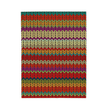 FUNSTUFFPRINT Cozy Winter Velveteen Plush Blanket