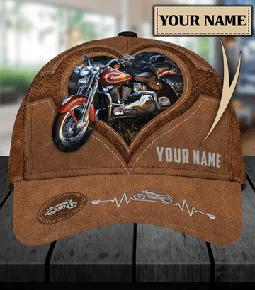 FUNSTUFFPRINT Personalized Motorcycle Classic Cap, Gift for Motorcycle Lovers, Motorcycle Riders hat for men and women