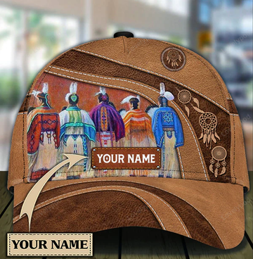 FUNSTUFFPRIT Personalized Native Classic Cap, Gift for Native Americans