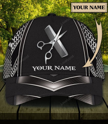 FUNSTUFFPRIT Personalized Hairstylist Classic Cap