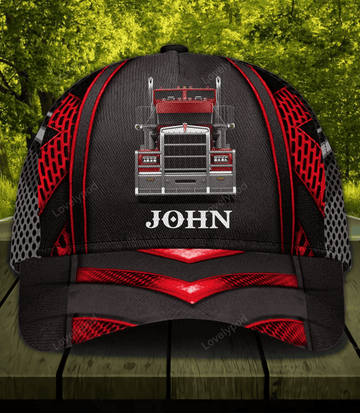 FUNSTUFFPRIT Trucker Personalized Classic Cap, Gift for Truckers, Trucker hat for men and women