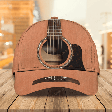 FUNSTUFFPRIT Personalized Guitar Caps Hat, 3D All Over Print Baseball Cap For Guitar Man, Present Guitar Lovers