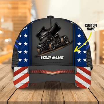 FUNSTUFFPRINT Customized Dirt Racing Baseball Cap, Dirt Racer Hat For Man And Women, Racer Classic Cap