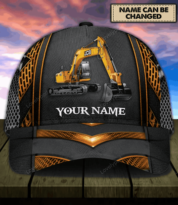 FUNSTUFFPRIT Personalized Excavator Classic Cap, Excavator hat for Men