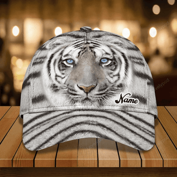 FUNSTUFFPRINT King of the Jungle 3D Classic Cap for Tiger Lovers