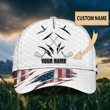 FUNSTUFFPRIT Customized Womens Golf Cap, Baseball Golf Cap, Classic Golf Cap For Girl, Best Gift To Golf Lover