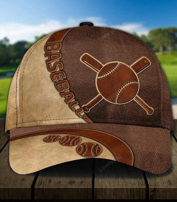 FUNSTUFFPRINT Customized Baseball Classic Cap for Friends, Glove and Baseball 3D Hat for Baseball Players