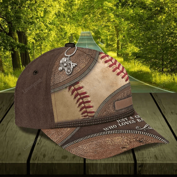 FUNSTUFFPRINT Customized Baseball Classic Cap for Friends, Glove and Baseball 3D Hat for Baseball Players
