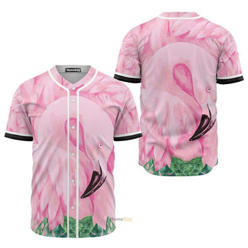 Flamingo Facade - Baseball Jersey