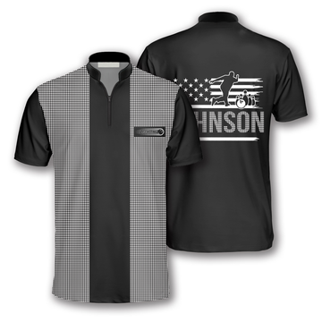Custom Vintage Bowling Jersey Men Women Gift for Dad Men Bowling Lovers
