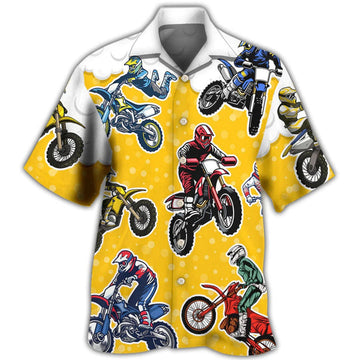 Beer I Like Beer And Motocross Hawaiian Shirt Men Women Beer Hawaii Aloha Beach Shirt
