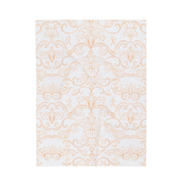 FUNSTUFFPRINT Vintage Velveteen Plush Blanket