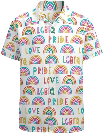 Lgbtq Pride Hawaiian Shirt, Pride Month Clothing, Gay Pride Apparel, Hawaii 3D T Shirt For Gaymer