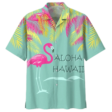 Seamless Beer Watercolor Design Hawaiian Shirt