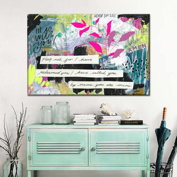 Amen Canvas Wall Art - Christian Canvas Wall Art - Religious Wall Art Canvas