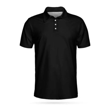 American Skull Golf Clubs Set Short Sleeve Black Golf Polo Shirt, Wet Paint American Flag Polo Shirt, Best Golf Shirt For Men