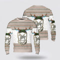 FUNSTUFFPRINT Army Sweater, US Army 10th Special Forces Group Christmas AOP Sweater  Ugly  Sweater