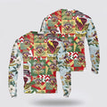 FUNSTUFFPRINT Army Sweater, US Army 51st Infantry Regiment (Long Range Surveillance Company) Christmas Sweater  Ugly  Sweater