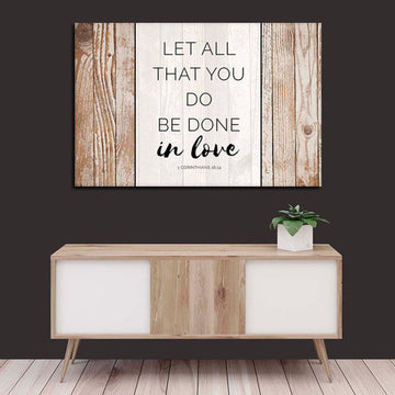 Bible Verse Canvas Wall Art - Christian Canvas Wall Art - Religious Wall Art Canvas