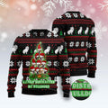 FUNSTUFFPRINT Bulldog Pine Tree Christmas Ugly Christmas Sweater, Xmas Tree Sweater, Christmas Sweater Ugly  Sweater