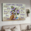 Bunny Lover, I Can Only Imagine Surrounded By Your Glory What Will My Heart Feel Poster and Canvas
