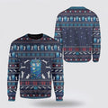 FUNSTUFFPRINT Cat Jumper Ugly Christmas Sweater – Cat Lover Christmas Sweater Ugly  Sweater