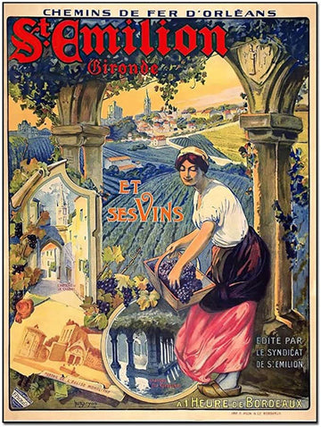 Chemins De Fer D’orleans, Poster Decor, Wall Poster Poster and Canvas