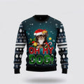 FUNSTUFFPRINT Chihuahua Oh My Dog Ugly Christmas Sweater – Dog Lover Christmas Sweater Ugly  Sweater