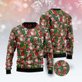 FUNSTUFFPRINT Chihuahua Santa Claus Ugly Christmas Sweater, Dog Ugly Christmas Sweater, Ugly Dog Sweaters Ugly  Sweater