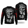 FUNSTUFFPRINT Christian Jesus Easter Ugly Christmas Sweaterfor Men & Women – Gifts For Christians Ugly  Sweater