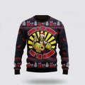 FUNSTUFFPRINT Christian Sweater, Jesus Is The Reason For The Season Ugly Christmas Sweater, Jesus Christmas Sweater, Jesus Loves You Shirt Ugly  Sweater