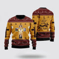 FUNSTUFFPRINT Christian Sweater, Jesus Ugly Christmas Sweater, Jesus Christmas Sweater, Jesus Saves Shirt Ugly  Sweater