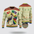 FUNSTUFFPRINT Christian Ugly Christmas Sweater, Ah Men Ugly Christmas Sweater, Religious Christmas Sweaters Ugly  Sweater