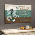Christian Wall Art So Very Thankful Incredibly Grateful Unbelievably Blessed Canvas Print - Religious Wall Decor