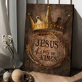 Crown Of Thorn Jesus King Of Kings Canvas Posters - Christian Wall Posters - Religious Wall Decor