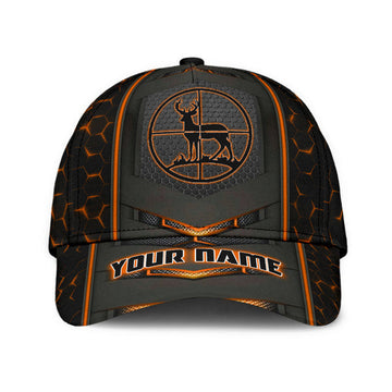 FUNSTUFFPRINT Custom Classic Cap Hat For Hunting Lovers Hunter Cap Hat Deer Hunting Tagged Out Cap Hat