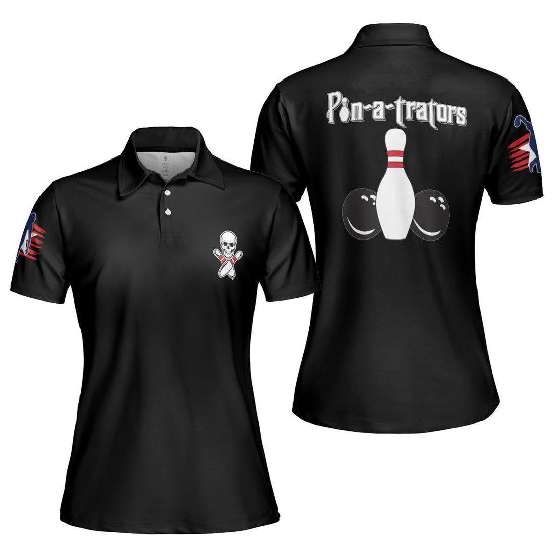 David Schultze Short Sleeve Women Polo Shirt, David Schultze Polo Shirt , Best Gift For Bowling Lovers